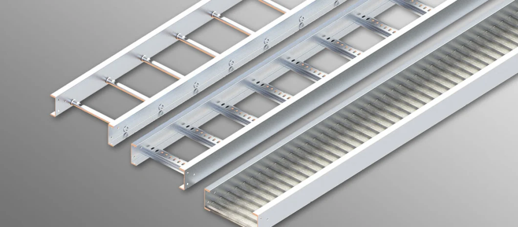 Powder Coated Ladder Cable Tray